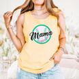 Cute Mama Script Font On Baseball Mom Comfort Colors Tank Top Grey Cute Mama Script Font On Baseball Mom Comfort Colors Tank Top Grey