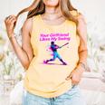Your Girlfriend Likes My Swing Baseball Quote Boys Men Comfort Colors Tank Top Grey Your Girlfriend Likes My Swing Baseball Quote Boys Men Comfort Colors Tank Top Grey