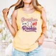 Grandparent Grandma Of The 1 Rookie Baseball Comfort Colors Tank Top Grey Grandparent Grandma Of The 1 Rookie Baseball Comfort Colors Tank Top Grey