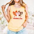 Happy Valentines Day Shirt Boys Basketball Baseball Football Comfort Colors Tank Top Grey