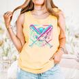 Ice Cream Baseball Drip Home Plate Bats Cool For Boys Youth Comfort Colors Tank Top Grey