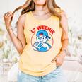 L7 Weenie Baseball Softball Comfort Colors Tank Top Grey