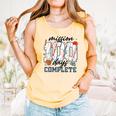 Mission 100 Days Complete Baseball 100th Day Of School Boys Comfort Colors Tank Top Grey
