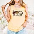 Peace Love Baseball Mom Leopard Print Cheetah Pattern Comfort Colors Tank Top Grey Peace Love Baseball Mom Leopard Print Cheetah Pattern Comfort Colors Tank Top Grey