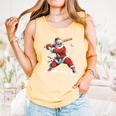 Santa Playing Baseball Christmas Candy Cane Fun Xmas Holiday Comfort Colors Tank Top Grey Santa Playing Baseball Christmas Candy Cane Fun Xmas Holiday Comfort Colors Tank Top Grey