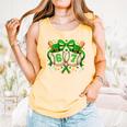 Six Seven 67 Meme Baseball Coquette Bow St Patrick's Day Comfort Colors Tank Top Grey Six Seven 67 Meme Baseball Coquette Bow St Patrick's Day Comfort Colors Tank Top Grey