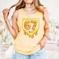 Six Seven 67 Meme Gen Alpha Slang Baseball 101 Comfort Colors Tank Top Grey