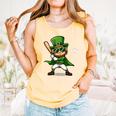 St Patrick’s Day Leprechaun Baseball Irish Graphic Comfort Colors Tank Top Grey