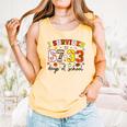 I Survived 6733 Days Baseball Football Softball 100 Days Comfort Colors Tank Top Grey
