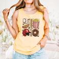 Tis The Season Baseball Mom Game Day Cheering Sports Lover Comfort Colors Tank Top Grey