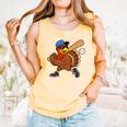 Turkey Baseball Thanksgiving Sports Humor Men Boy Kids Comfort Colors Tank Top Grey Turkey Baseball Thanksgiving Sports Humor Men Boy Kids Comfort Colors Tank Top Grey
