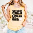 Weekend Forecast Baseball Baseball Mom Comfort Colors Tank Top Grey Weekend Forecast Baseball Baseball Mom Comfort Colors Tank Top Grey