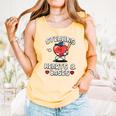 Women's Valentines Day Baseball Stealing Hearts Bases Boys Kids Men Comfort Colors Tank Top Grey