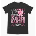 My 1st Day Of Kindergarten 2025 Back To School Girls Unisex T-Shirt