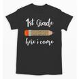 1st Grade Here I Come Leopard Pencil Back To School Student Unisex T-Shirt 1st Grade Here I Come Leopard Pencil Back To School Student Unisex T-Shirt