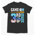 3rd Grade Back To School Baseball Drip Ice Cream Game On Unisex T-Shirt 3rd Grade Back To School Baseball Drip Ice Cream Game On Unisex T-Shirt