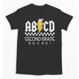 ABCD Second Grade Rocks First Day Of School Back To School Unisex T-Shirt ABCD Second Grade Rocks First Day Of School Back To School Unisex T-Shirt