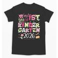 Back To School My 1st Day Of Kindergarten 2026 Bow Unisex T-Shirt Back To School My 1st Day Of Kindergarten 2026 Bow Unisex T-Shirt