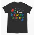 Back To School Autism Puzzle Pieces Autistic First Grade ASD Unisex T-Shirt Back To School Autism Puzzle Pieces Autistic First Grade ASD Unisex T-Shirt