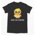Back To School Chick With Brains Smart Intelligent Girls Unisex T-Shirt Back To School Chick With Brains Smart Intelligent Girls Unisex T-Shirt