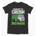 Back To School First Day Of 3rd Grade Garbage Truck Boys Unisex T-Shirt