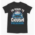 Back To School First Day Of Preschool Police Car Boys Unisex T-Shirt