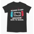 Back To School Game Over 2nd Grade Gamer Kids Boys Unisex T-Shirt