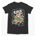 Back To School Koala School Bus 100 Days Of School Unisex T-Shirt