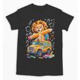 Back To School Lion School Bus 100 Days Of School Unisex T-Shirt
