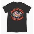 Back To School Rollin Into First Grade Girls Unisex T-Shirt Back To School Rollin Into First Grade Girls Unisex T-Shirt