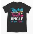 Baseball Or Bows Uncle Loves You Gender Reveal Unisex T-Shirt Baseball Or Bows Uncle Loves You Gender Reveal Unisex T-Shirt