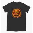Baseball Drip Angry Lava Slime Ball Graphic Unisex T-Shirt