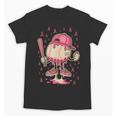 Baseball Drip Ice Cream Breast Cancer Awareness Boys & Girls Unisex T-Shirt