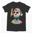 Baseball Drip Ice Cream First Day Back To School Cute Girls Unisex T-Shirt Baseball Drip Ice Cream First Day Back To School Cute Girls Unisex T-Shirt