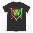 Baseball Drip Ice Cream St Patricks Day Shamrock Lucky Unisex T-Shirt Baseball Drip Ice Cream St Patricks Day Shamrock Lucky Unisex T-Shirt