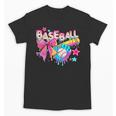 Baseball Ice Cream Drip Coquette Women Girls Mom Mama Unisex T-Shirt Baseball Ice Cream Drip Coquette Women Girls Mom Mama Unisex T-Shirt
