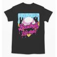 Baseball Life Lifestyle Home Plate Ice Cream Drip Men Boys Unisex T-Shirt