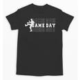 Baseball Pitcher Game Day Team Sport Player Coach Family Fan Unisex T-Shirt