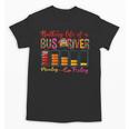 Battery Life Of A Bus Driver First Day Back To School Unisex T-Shirt Battery Life Of A Bus Driver First Day Back To School Unisex T-Shirt