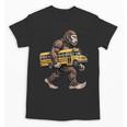 Bigfoot Carrying School Bus Sasquatch Back To School Unisex T-Shirt Bigfoot Carrying School Bus Sasquatch Back To School Unisex T-Shirt