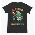 Blasting Into Kindergarten Dinosaur Astronaut Back To School Unisex T-Shirt Blasting Into Kindergarten Dinosaur Astronaut Back To School Unisex T-Shirt