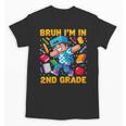Bruh I'm In 2nd Grade Dabbing Boys Kids Gamer Back To School Unisex T-Shirt