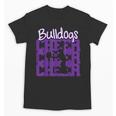 Bulldogs Cheer Back To School Cheerleading Spirit P Unisex T-Shirt Bulldogs Cheer Back To School Cheerleading Spirit P Unisex T-Shirt