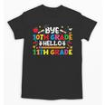 Bye 10th Grade Hello 11th Grade Back To School Kids Boys Unisex T-Shirt Bye 10th Grade Hello 11th Grade Back To School Kids Boys Unisex T-Shirt