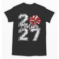 Class Of 2027 Cheer Red Senior 2027 Back To School Unisex T-Shirt Class Of 2027 Cheer Red Senior 2027 Back To School Unisex T-Shirt