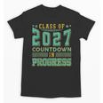 Class Of 2027 Countdown In Progress Fun Back To School Retro Unisex T-Shirt Class Of 2027 Countdown In Progress Fun Back To School Retro Unisex T-Shirt