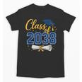 Class Of 2038 Grow With Me Kindergarten Back To School Unisex T-Shirt