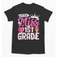 Cute Back To School 1st Grade Girls Kids First Day Of School Unisex T-Shirt Cute Back To School 1st Grade Girls Kids First Day Of School Unisex T-Shirt