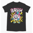 Drip Baseball Boy Youth Kid Ice Cream Dripping Baseball Bruh Unisex T-Shirt