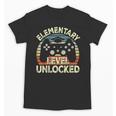 Elementary Level Unlocked Video Game Back To School Boys Unisex T-Shirt Elementary Level Unlocked Video Game Back To School Boys Unisex T-Shirt